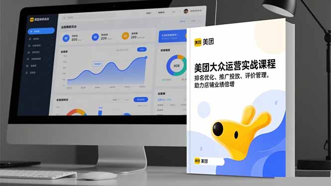 美团大众运营实战课程，排名优化、推广投放、评价管理，助力店铺业绩倍增-大甫网创-助力打造属于自己的超级个体-甫仁小站